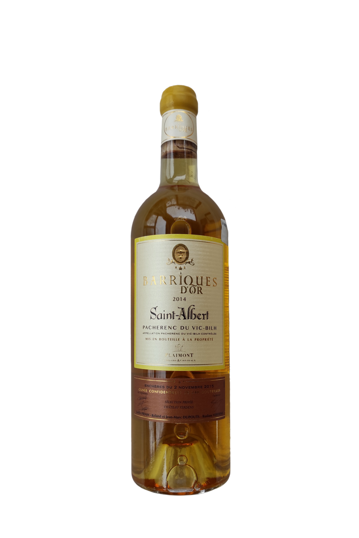 Barrique d'Or Saint Albert Priam & Dupouts 2014
