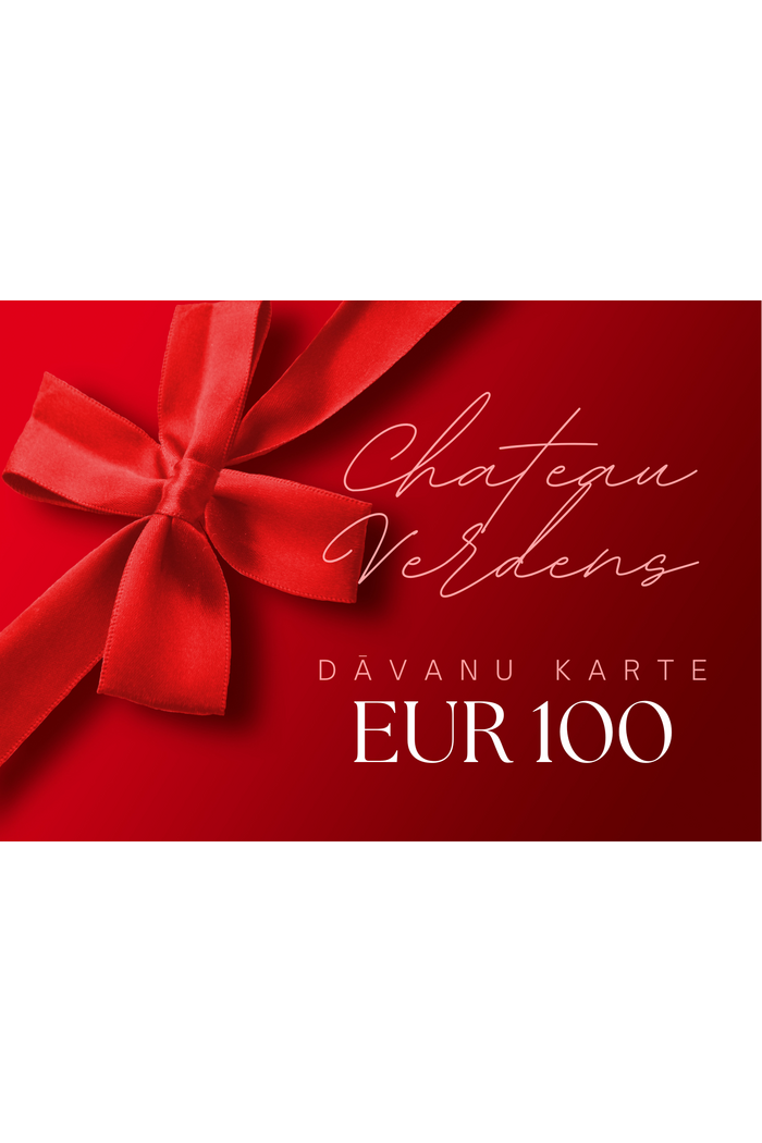 Dāvanu karte "Chateau Verdens"